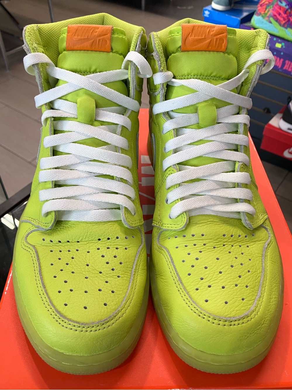 Air Jordan 1 Retro High Gatorade Cyber Size 10 - Picture 4 of 9